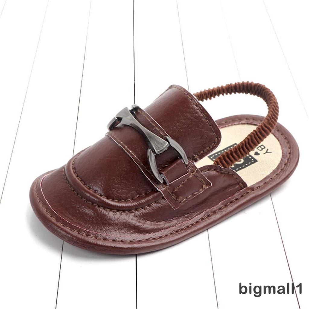Xăng đan Bằng Da PU Đế Bằng Chống Trượt Dành Cho Bé Yêu