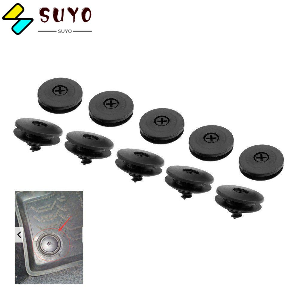 Set 10 Kẹp Cố Định Thảm Lót Sàn Xe Hơi Chống Trượt Tiện Dụng