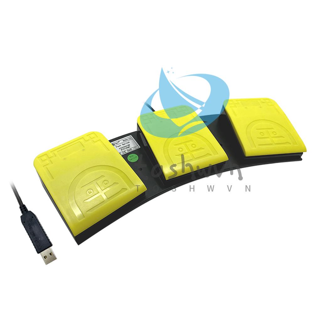 Bộ Điều Khiển Công Tắc Ba Chân USB Cho Chuột Và Bàn Phím Ngắn Đa Phương Tiện
