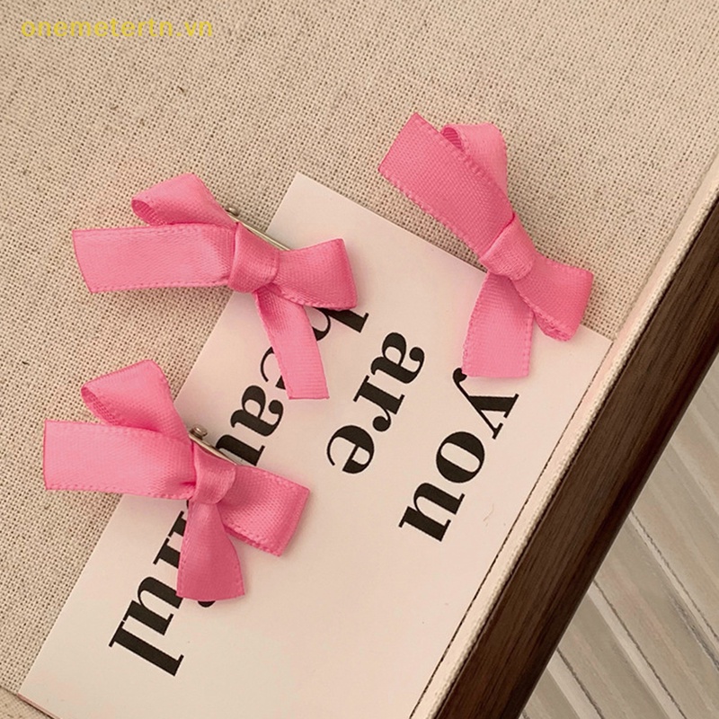 Set 5 Kẹp Tóc Nơ Nhỏ Xinh Thời Trang Mùa Hè Cho Bé Gái