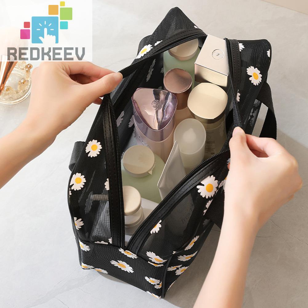 Túi Lưới Đựng Mỹ Phẩm Sức Chứa Lớn Tiện Dụng Khi Đi Du Lịch