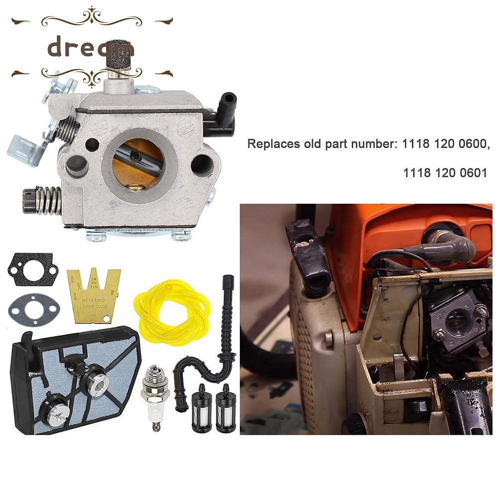 【DREAMLIFE】Carburetor Fuel Filter Plug Fuel Line Metering Lever With Gasket Air Filter