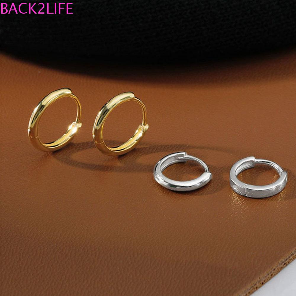 Khuyên Tai Tròn Hàn Quốc 2life 6mm / 8mm / 10mm / 12mm