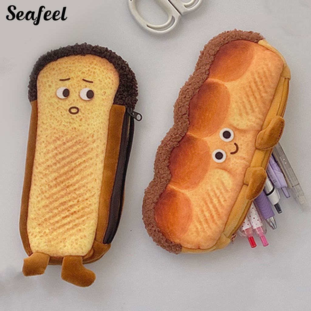 Túi Đựng Bút Bằng Vải Bông Dễ Thương Sức Chứa Lớn