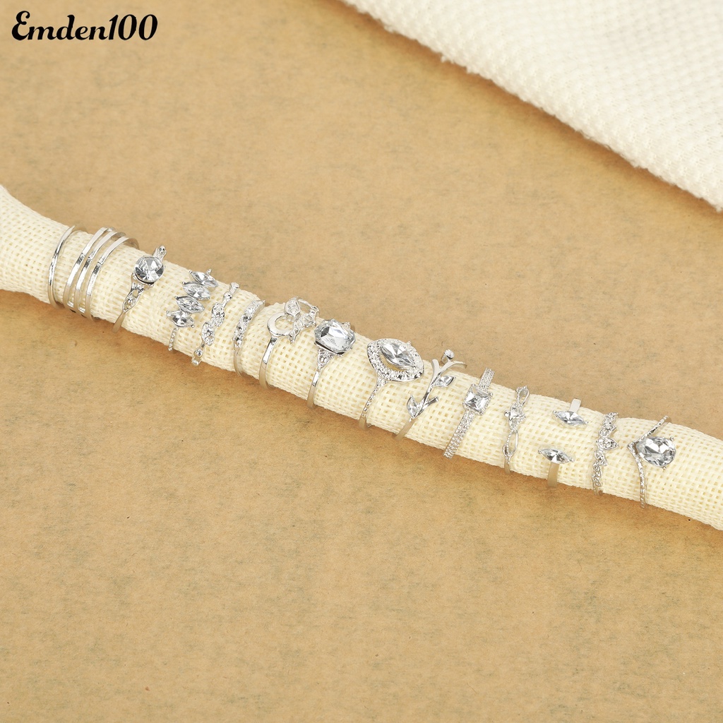 Bộ 15 Nhẫn Nữ Phong Cách Bohemian Xinh Xắn