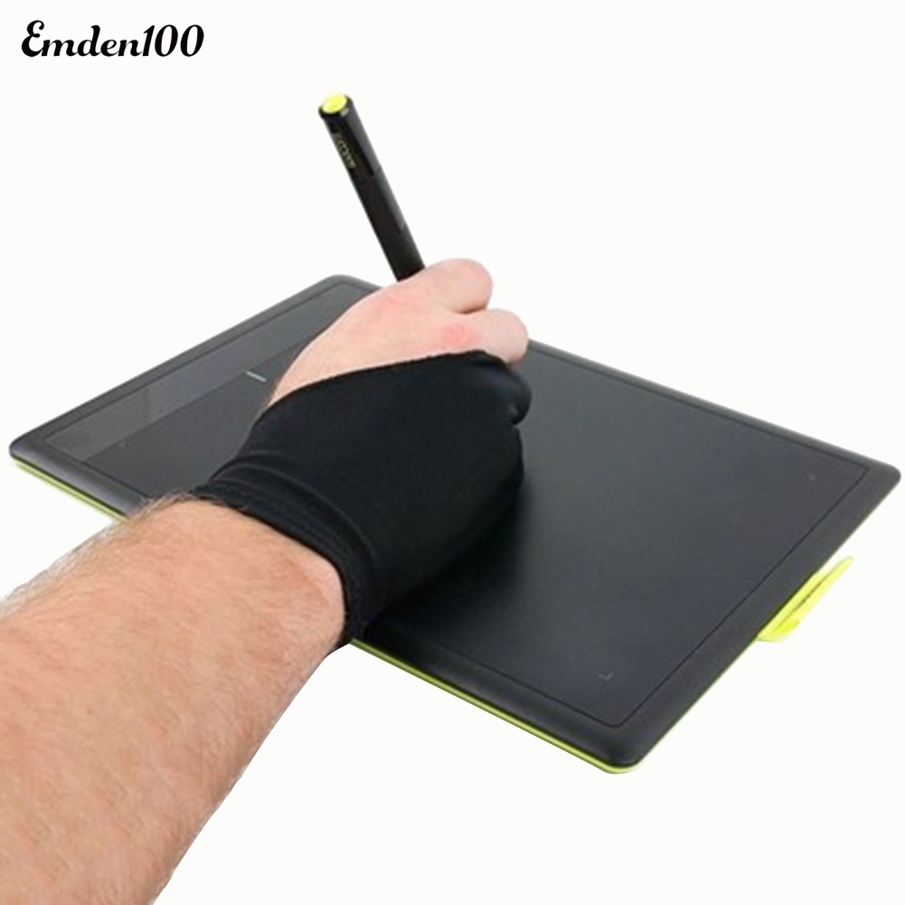 1 Găng Tay Hai Ngón Chống Bám Bẩn Cho Họa Sĩ Vẽ Tranh / Máy Tính Bảng