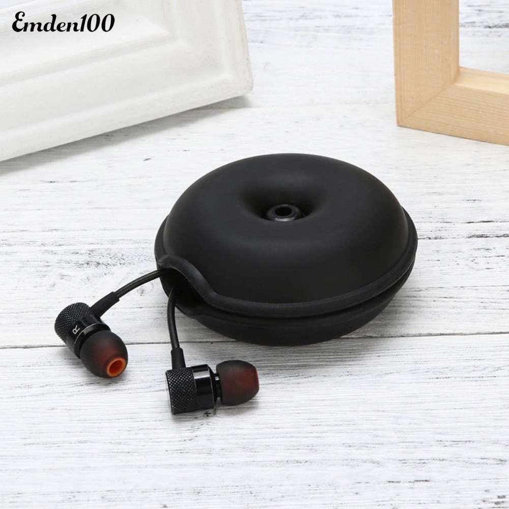 Phụ Kiện Quấn Dây Cáp / Tai Nghe Bằng Cao Su Hình Chú Rùa Dễ Thương