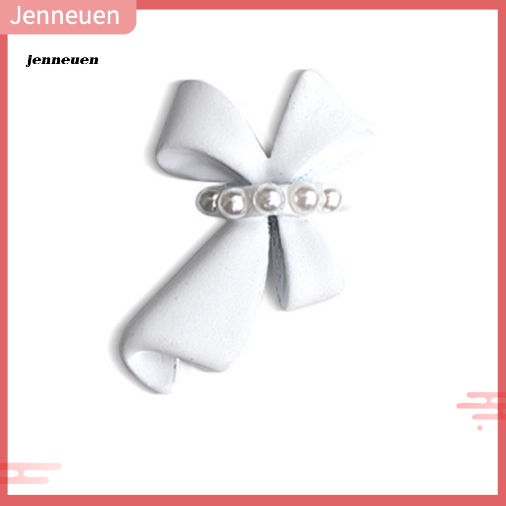 Bộ 5 Phụ Kiện Trang Trí Móng Tay Hình Nơ 3D Xinh Xắn