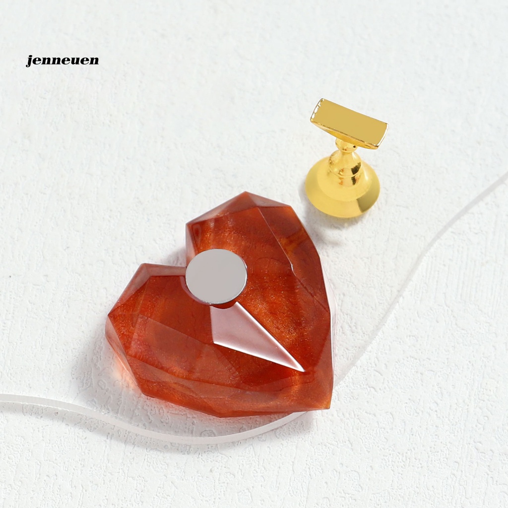 Giá Đỡ Nam Châm Hình Trái Tim Luyện Tập Làm Móng Tại Nhà