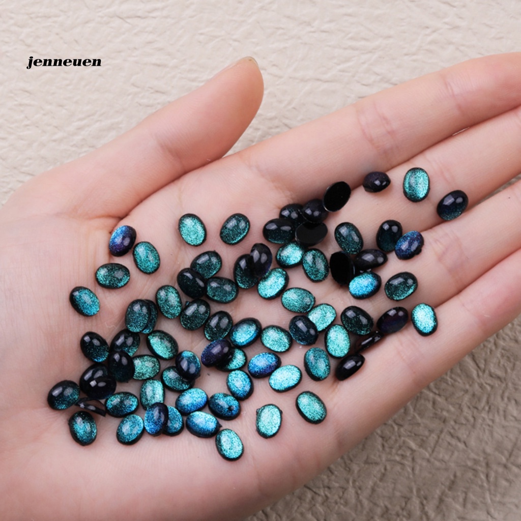 Set 50 Phụ Kiện Trang Trí Móng Tay Tạo Hiệu Ứng Mắt Mèo DIY