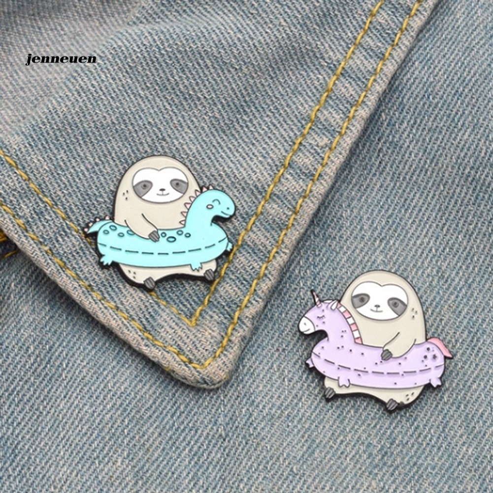 Ghim Cài Áo Họa Tiết Hoạt Hình Tráng Men Dễ Thương Bắt Mắt