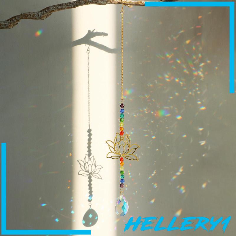 Vòng Bắt Giấc Mơ Cầu Vồng Lấp Lánh Treo Trang Trí Nhà Cửa / Xe Hơi