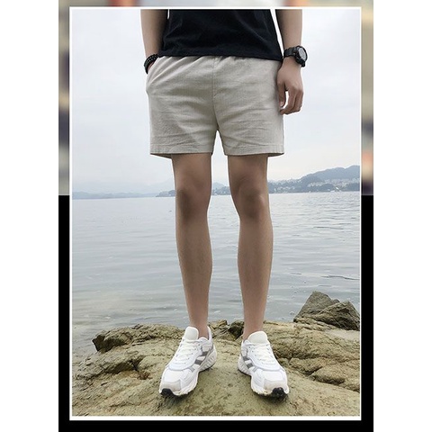Quần Short Thể Thao Màu Sắc Đơn Giản Dáng Rộng Thiết Kế Mỏng Thời Trang Dành Cho Nam