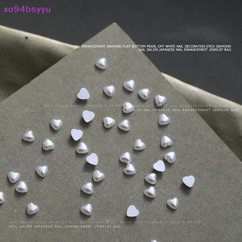 Set 100 Hạt Ngọc Trai 3D Tự Nhiên Trang Trí Móng Tay xo94bsyyu