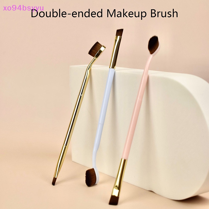 Cọ Trang Điểm Xo94Bsyu Hai Đầu Bằng Sợi Nhân Tạo Mềm Mại Tiện Dụng