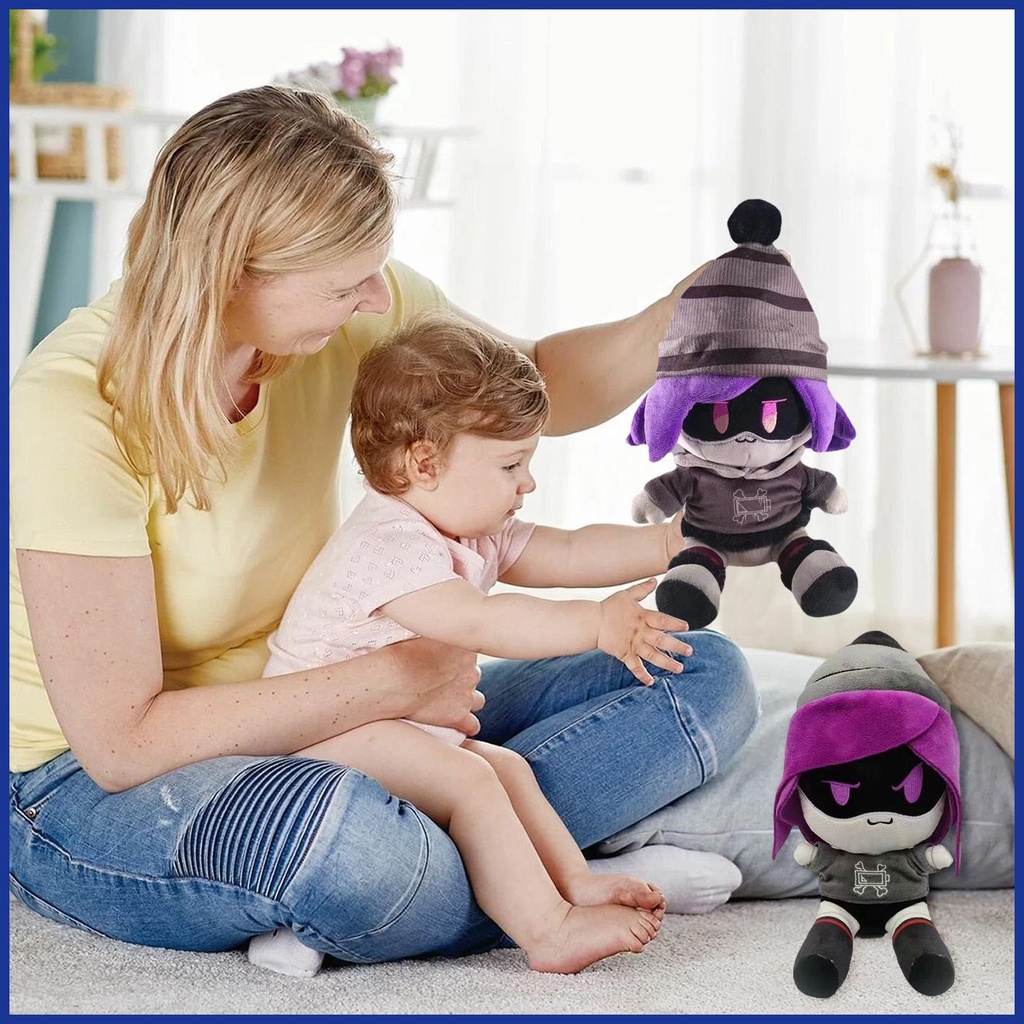 Thú Nhồi Bông Mềm Mại Hình Nhân Vật Hoạt Hình Cho Bé