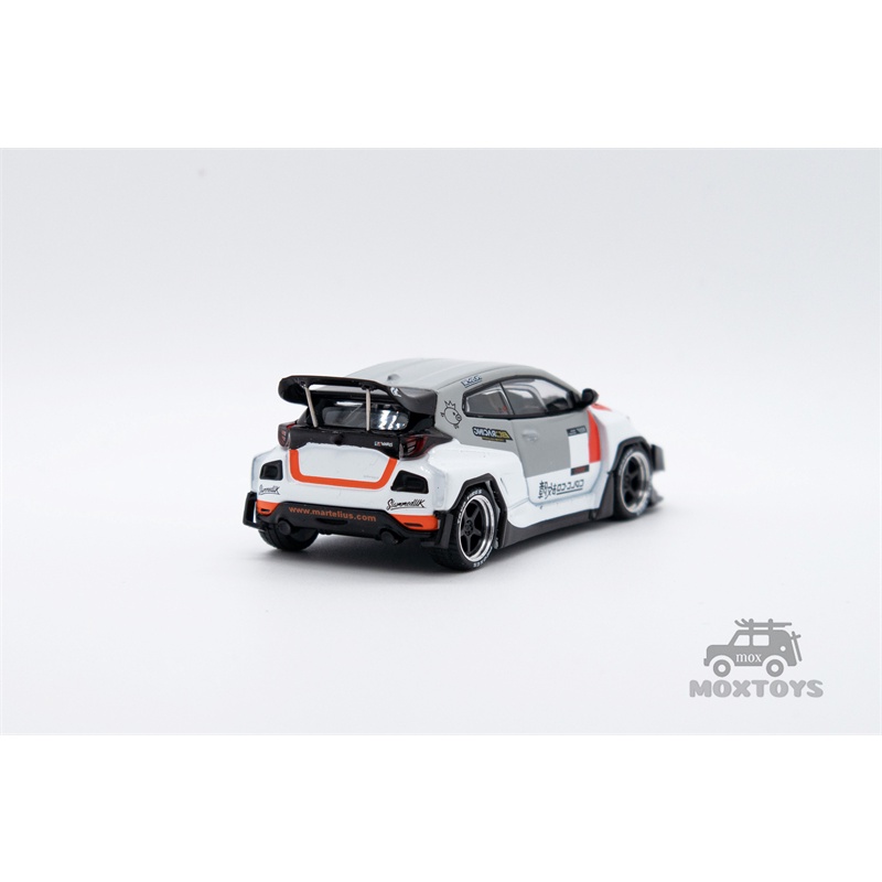 Mô Hình Xe Ô Tô GR YARIS FINLAND Tỉ Lệ 1: 64