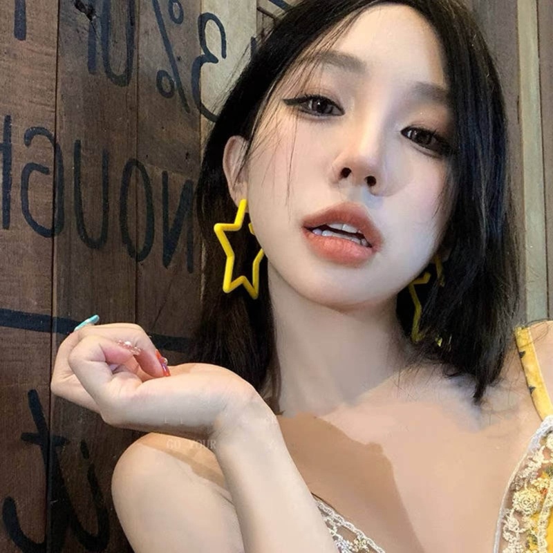 Bộ 2 Cặp Khuyên Tai Ngôi Sao Ngọt Ngào