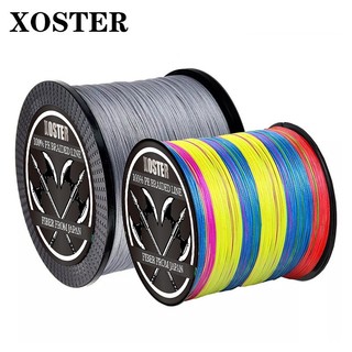 Xoster cuộn dây câu cá bện 4 sợi pe siêu chắc dài 300m