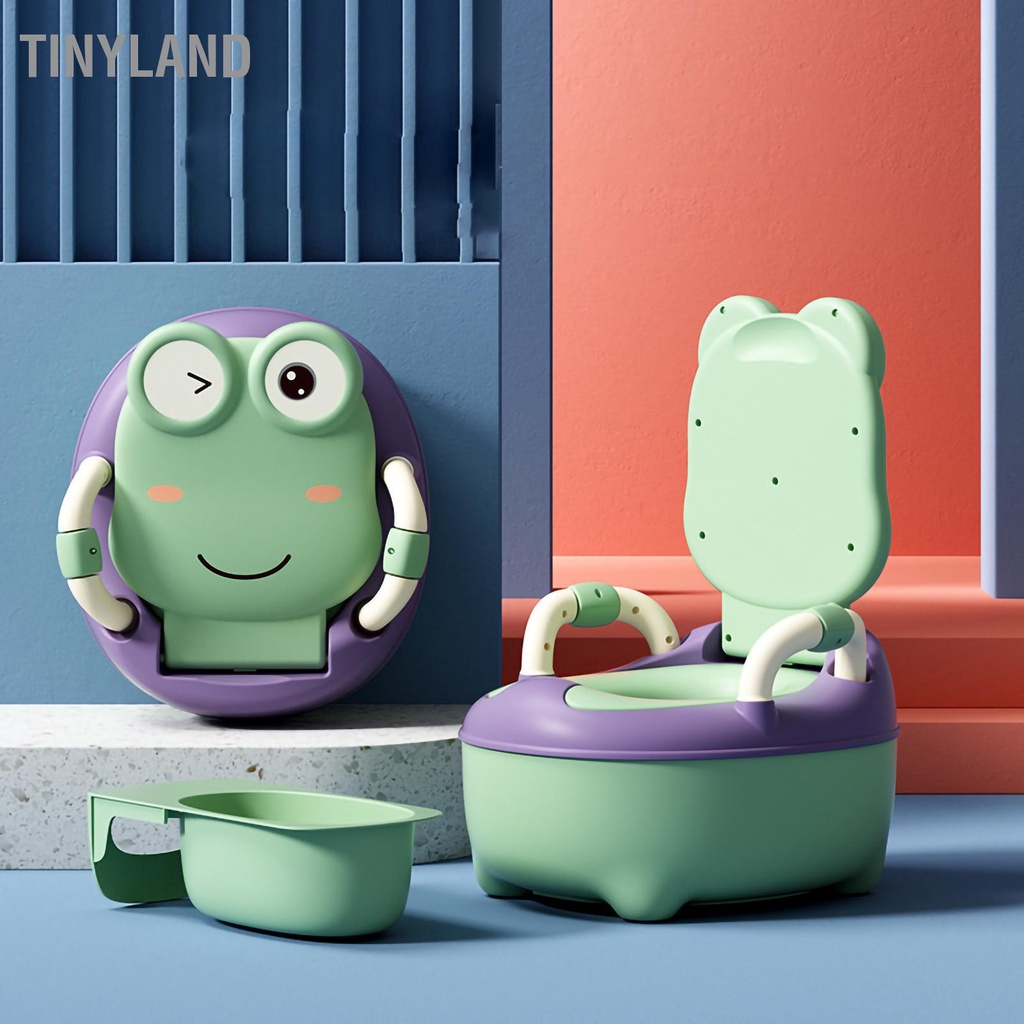 TinyLand Bô du lịch di động PP Thân thiện với môi trường Nhà vệ sinh đào tạo trẻ mới biết đi Độ bền cao ổn định cho em