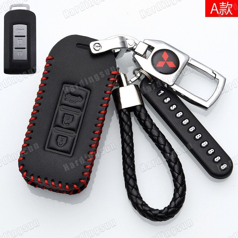 Bao Da Đựng Chìa Khóa Xe Hơi Mitsubishi Mirage G4 Triton Mirage / Attrage Xpander Pajero Sport Montero Sport Strada Outlander PHEV
