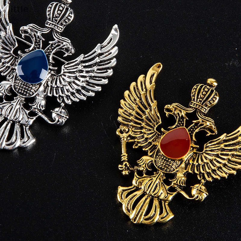 Trâm Cài Áo Hình Cánh Đại Bàng Bằng Kim Loại Phong Cách Vintage Cho Nam