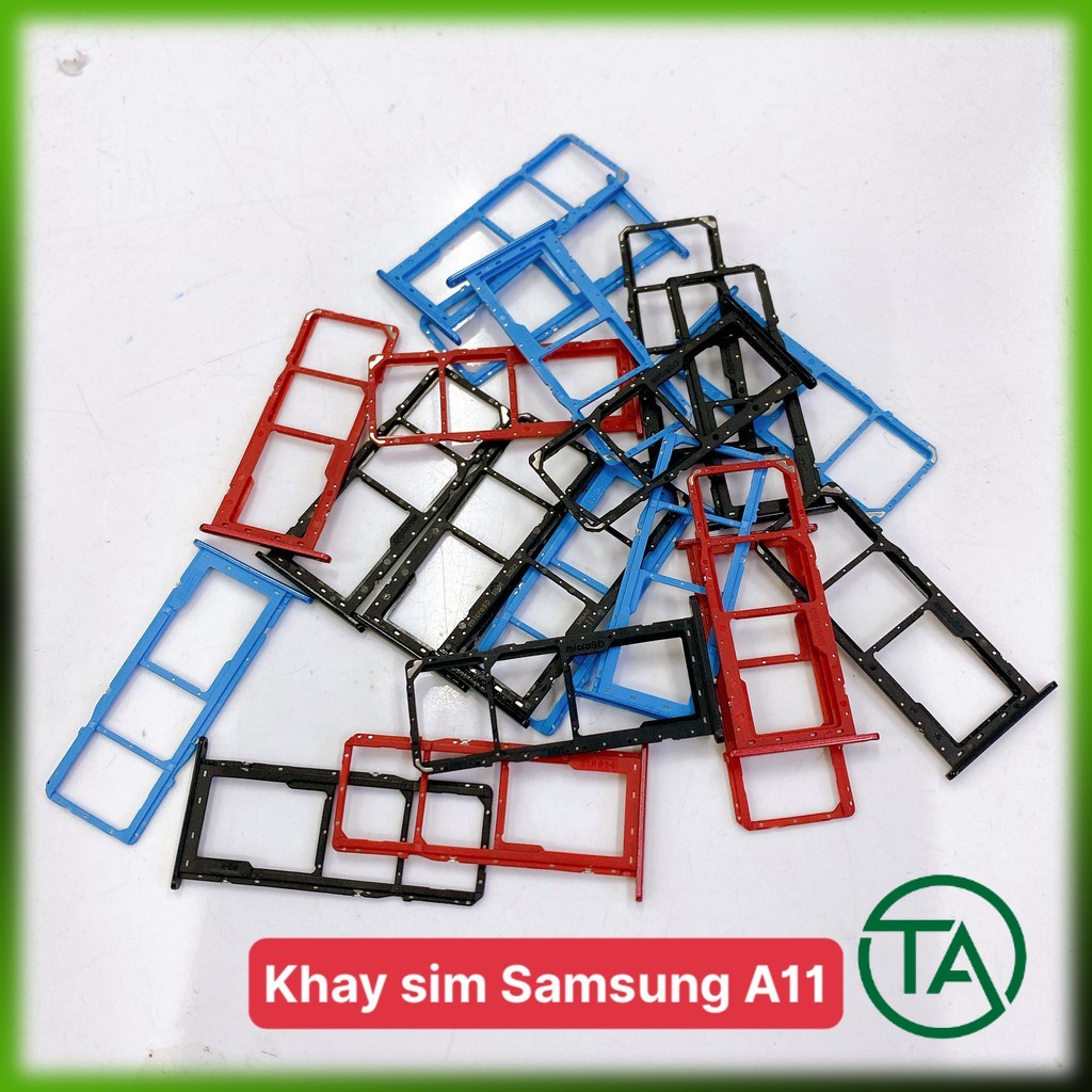 { ẢNH THẬT } Khay sim, khay đựng sim Samsung A11 SM-A115 hàng chất lượng bao đổi trả ( đủ màu )