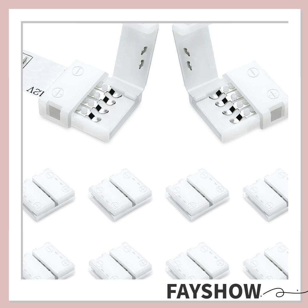 Set 10 / 20 / 50 Đầu Nối Dây Đèn LED 4 Chấu Không Mối Hàn Chuyên Dụng