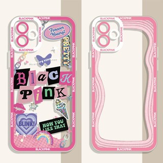Ốp Điện Thoại TPU Silicon Mềm Trong Suốt Hình BLACKPINK Cho Realme 5 5S 5i 6i 6 3 Pro 9 10 Pro Plus 8 5G 8i 7i 9i Sự Bảo Vệ