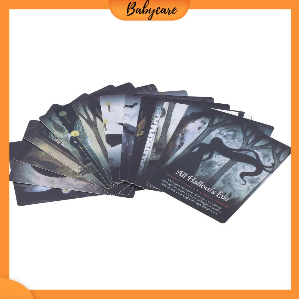 Babycare Bói Bài Tarot Mùa Phù Thủy Kể Tương Lai Bí Ẩn Mật Thế Giới Cho Trò Chơi Quà Tặng