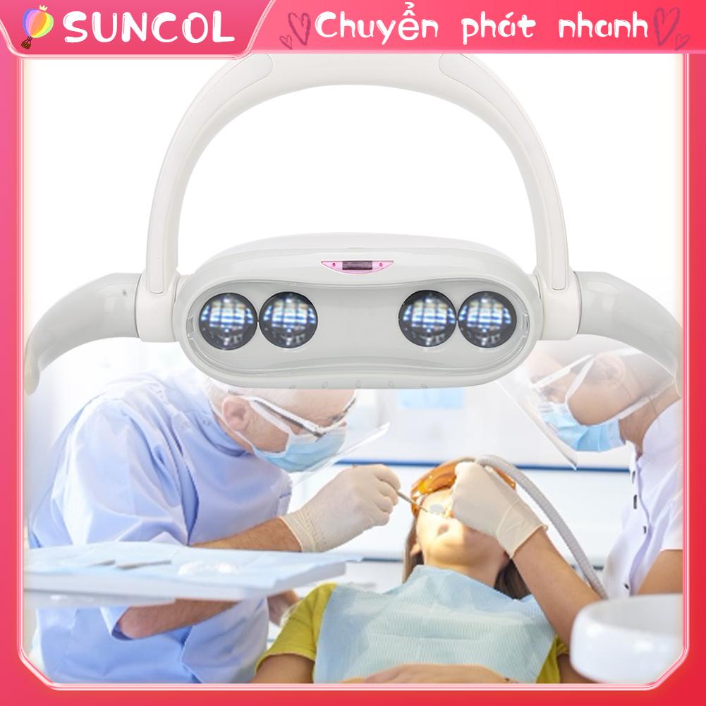 SUNCOL Đèn LED nha khoa có thể điều chỉnh Ánh sáng lạnh phẫu thuật không bóng cho ghế
