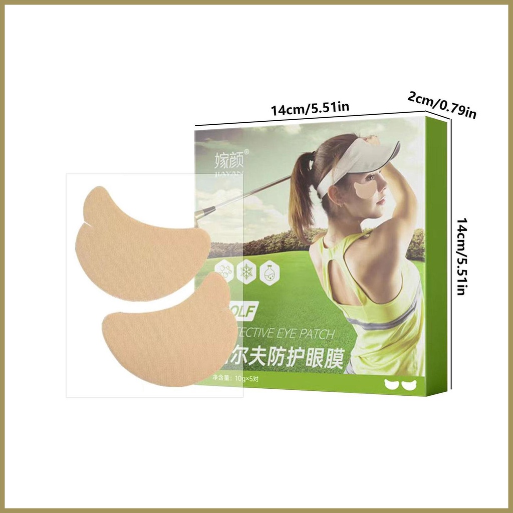 Miếng Dán Chống Nắng UV Cho Mắt paca3vn Khi Chơi Golf