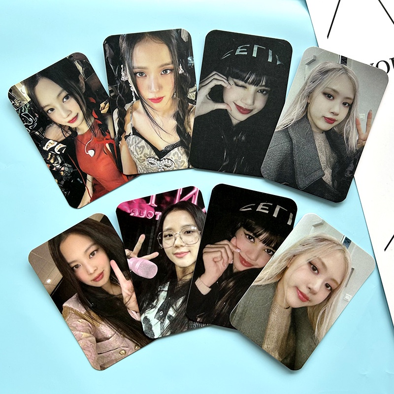 Set 4 Tấm Ảnh Lomo Card Nhóm Nhạc Blackpink Nhật Bản
