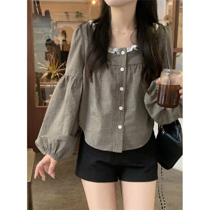 Áo sơ mi dài tay thời trang Hàn Quốc mùa hè cho nữ