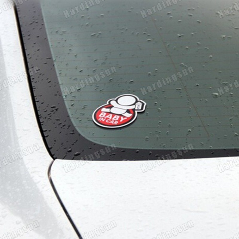 Miếng DáN 3D Baby in Car Cho Xe Hơi / Xe TảI
