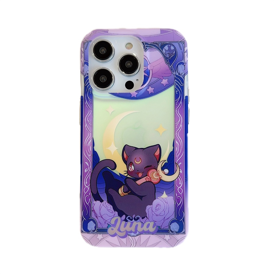 Ốp Điện Thoại Cứng Hình Thủy Thủ Mặt Trăng Cho iphone 15 pro max iphone 14 pro max iphone 13 pro max iphone 12 pro max iphone 11