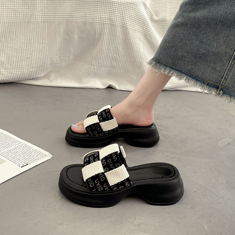 C＆S  Dép sandal nữ Hở Ngón Đế Dày Có Quai Cài 2023NEW Mùa hè Kiểu Dáng Thời Trang B28G1BP 34Z230823