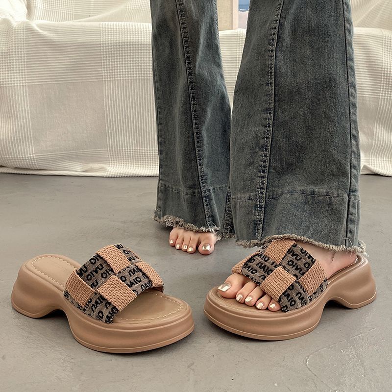 C＆S  Dép sandal nữ Hở Ngón Đế Dày Có Quai Cài 2023NEW Mùa hè Kiểu Dáng Thời Trang B28G1BP 34Z230823