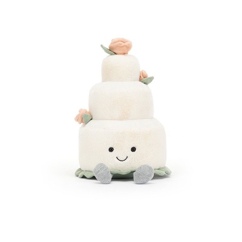 Nhẫn Đeo Tay Hình Bánh Kem Đính Kim Cương Giả Dễ Thương