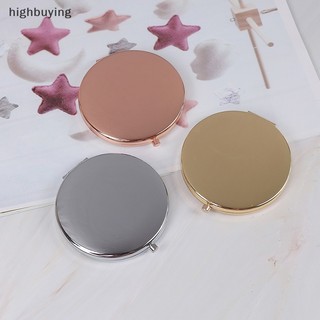 Chất lượng cao hợp kim cổ điển gương nhỏ gọn bỏ túi gấp gương trang điểm mỹ phẩm lúp mới