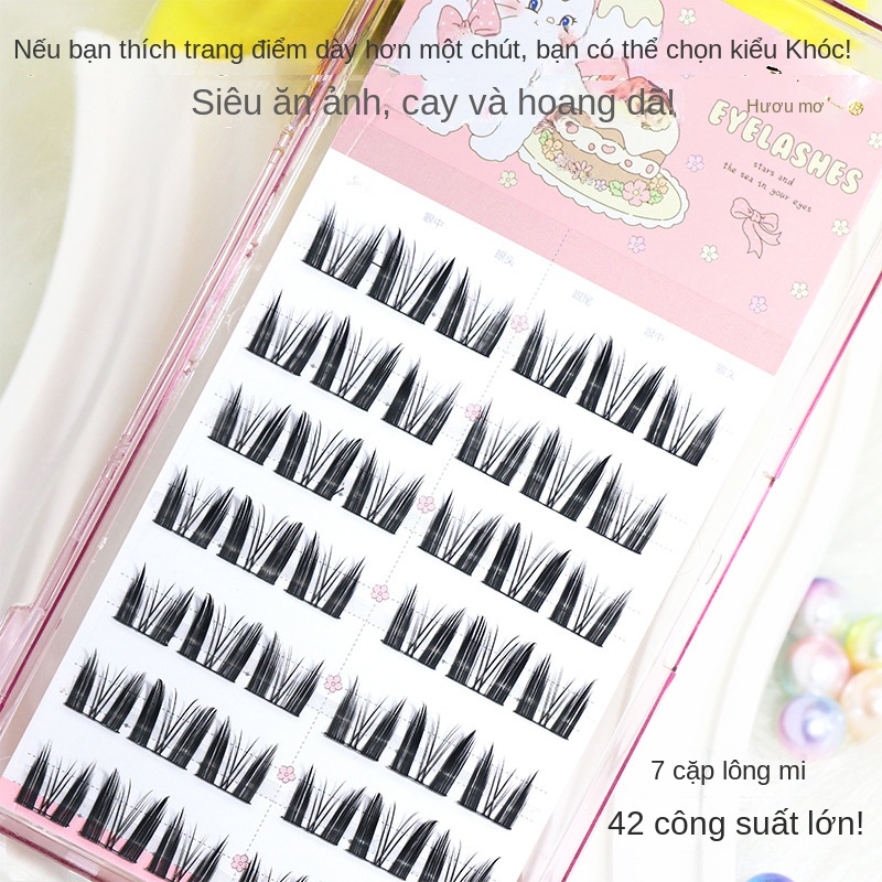 Lông Mi Giả Tai Mèo Siêu Mịn Tự Nhiên Ngọt Ngào