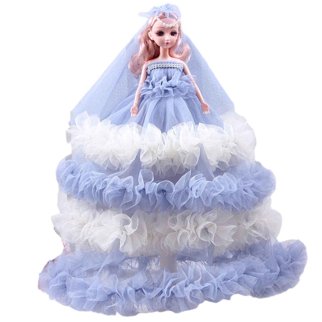 Salzburgstore.tw Búp Bê Công Chúa Cô Dâu Có Khớp Chuyển Động Mắt To Và Quà Tặng Hoàn Hảo Cho Bé Gái