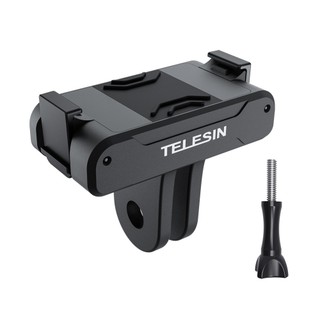 Telesin magnetic two claw adapter phụ kiện camera hành động cho dji osmo action 4 / action 3 adapter