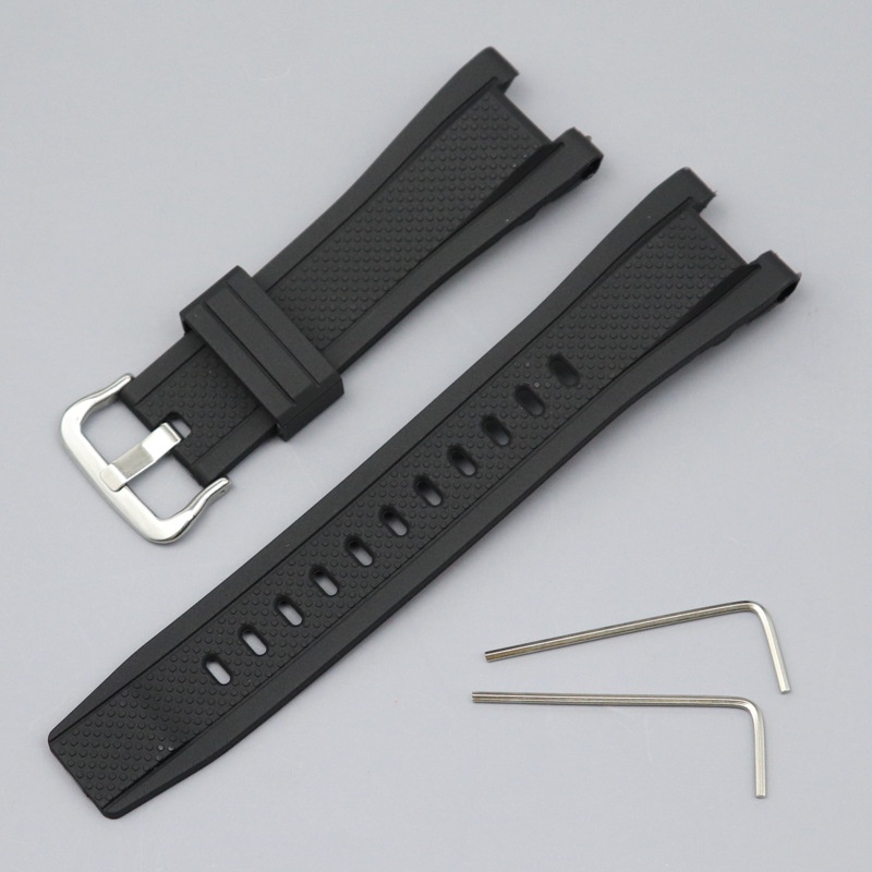 Dây Cao Su Thay Thế Cho Đồng Hồ Casio GST-W300G GST-W300 GST-S300G GST-S300 GST-S210B GST-S100G GST-S110 GST-W100G GST-W110