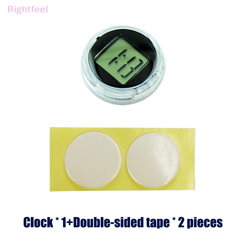 Đồng Hồ Điện Tử Tự Dính Không Có Dây Đeo Cho Xe Máy / Xe Hơi Mới