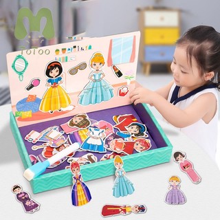 Totoo bộ đồ chơi xếp hình nam châm cho bé 6 tuổi