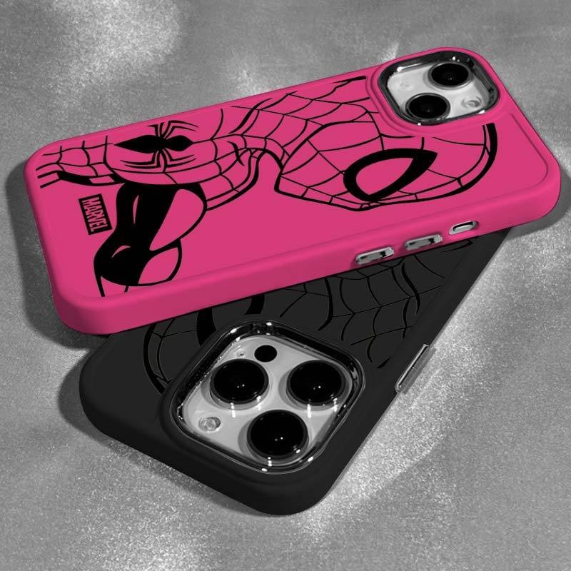 Ốp Điện Thoại Silicon Dẻo Họa Tiết Spiderman Độc Đáo Cho iPhone13pro12 / 11 x / xr / xsmax / 7p 14promax