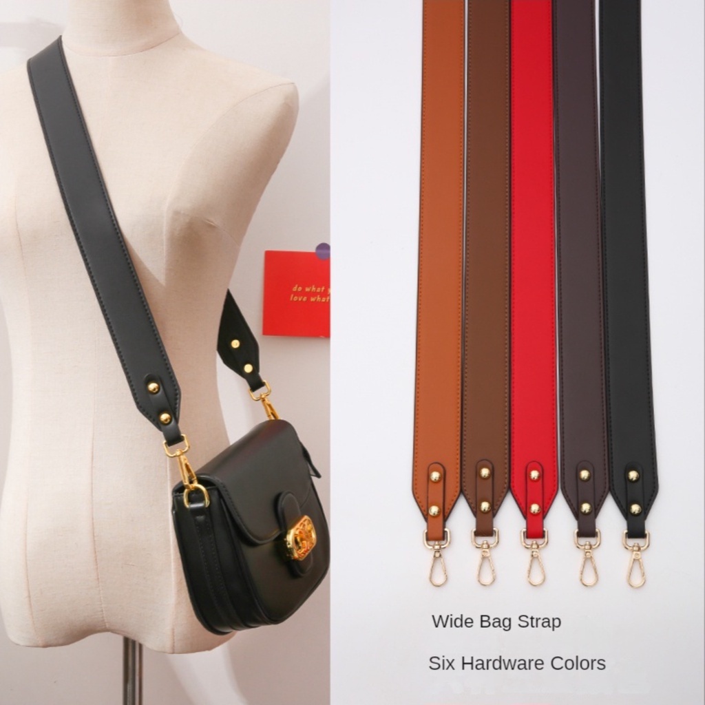 dây đeo túi xách thay thế bản to dây đeo túi xách thay thế bản to Bags Strap Leather Replacement Belt Detachable Crossbody Sling Handbag Strap Accessories