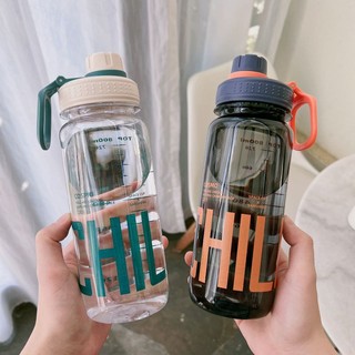 Bình nước thể thao bằng nhựa dung tích lớn 1,000ml chịu nhiệt cao tiện dụng