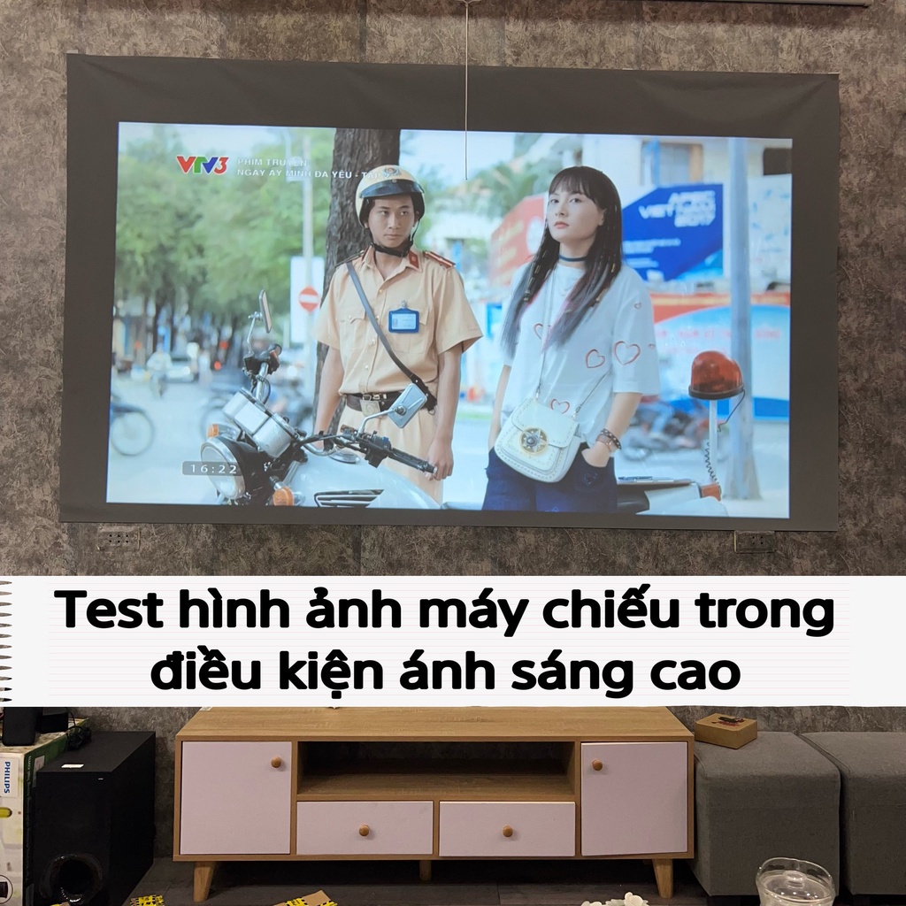 Máy Chiếu Mini TIMOO T Max Android 9.0 Full HD 1080HD Độ Sáng Cực Cao 12000 Lumens